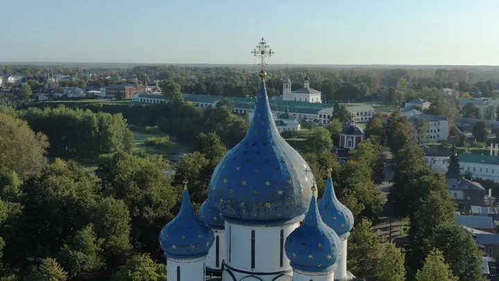 Суздаль: Рождественский собор и панорама города с высоты