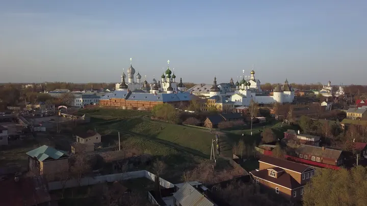 Ростов великий: Ростовский кремль с высоты