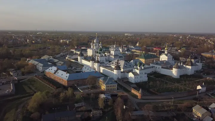 Ростов великий: Ростовский кремль с высоты
