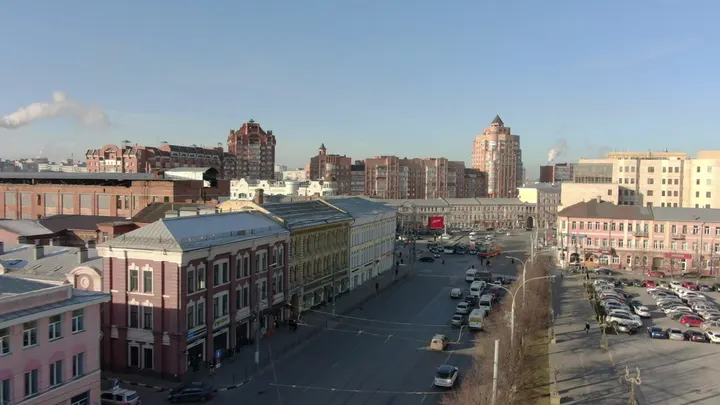 Тула с высоты: панорама улиц и городских кварталов