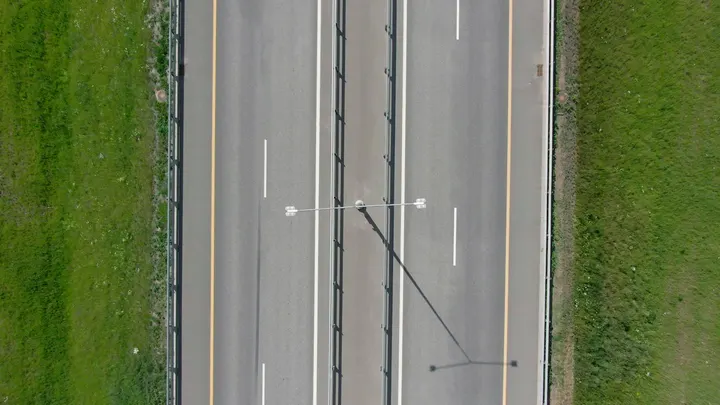 Трасса М11: Автомагистраль М-11 «Нева» с высоты