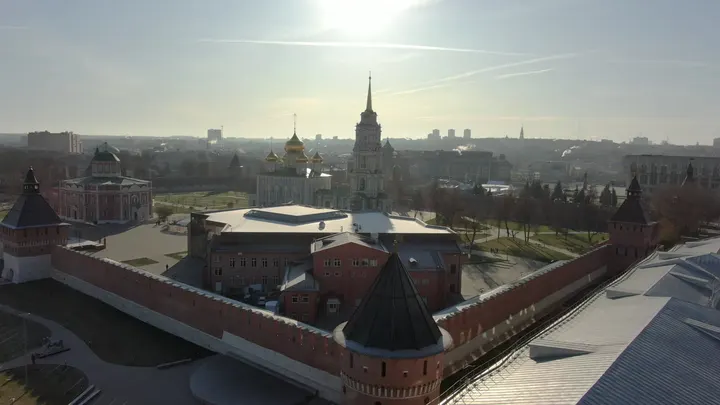 Тула: Тульский кремль с высоты