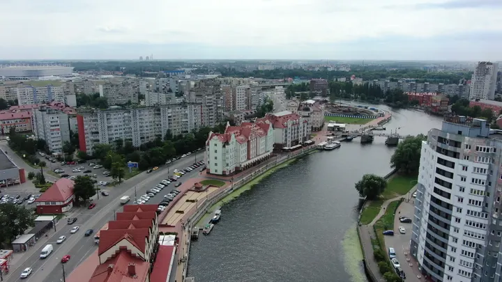 Калининград: Рыбная деревня над рекой Преголей