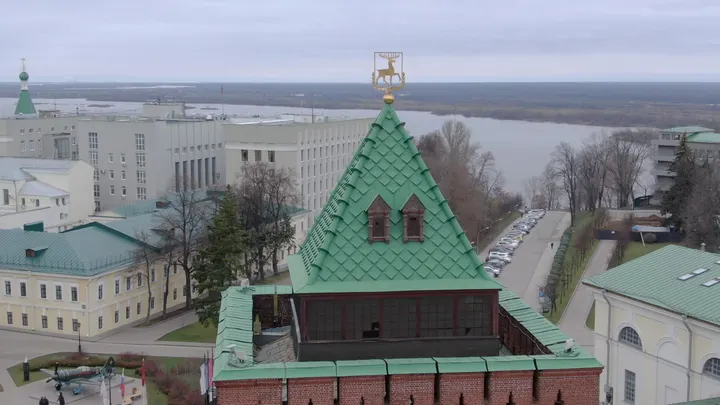 Нижний Новгород: Нижегородский кремль с высоты