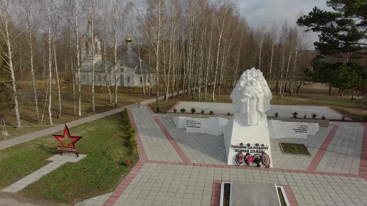 Малоярославец: Мемориал ВОВ с храмом в Малоярославце
