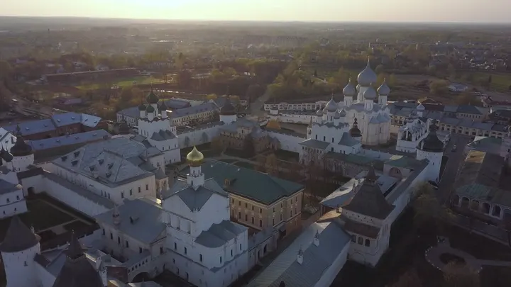 Ростов великий: Ростовский кремль с высоты