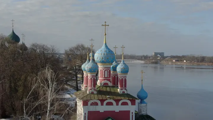 Углич: церковь Димитрия на Крови над Волгой