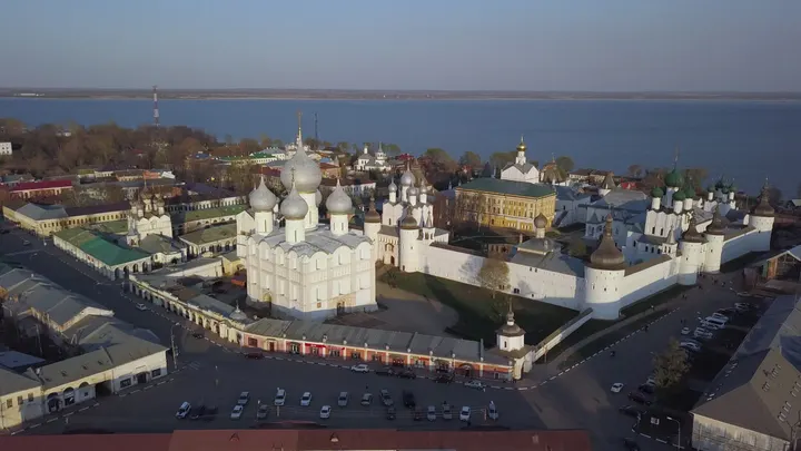 Ростов великий: Ростовский кремль с высоты