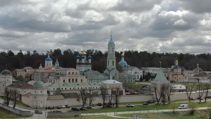 Козельск: Оптина пустынь с высоты