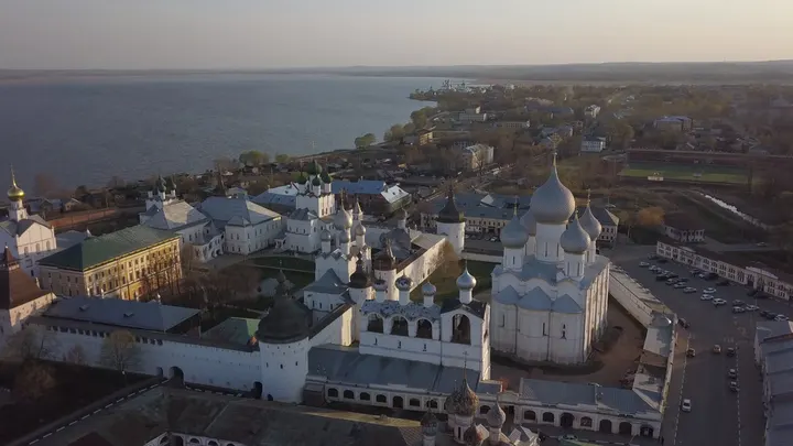 Ростов великий: Ростовский кремль с высоты