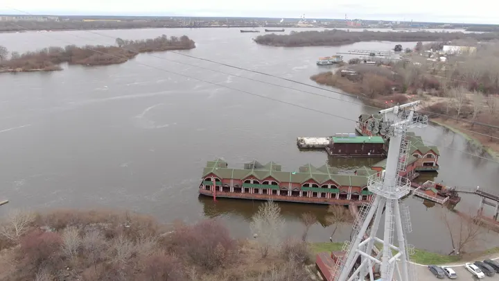 Нижегородская канатная дорога Нижний Новгород — Бор над Волгой