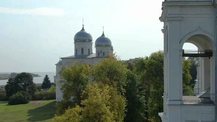 Великий Новгород: Звонница Софийского собора в Великом Новгороде