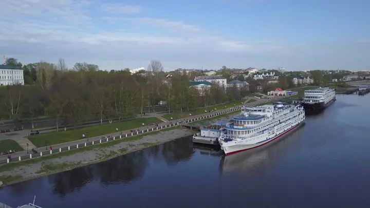 Кострома: Река Волга в Костроме