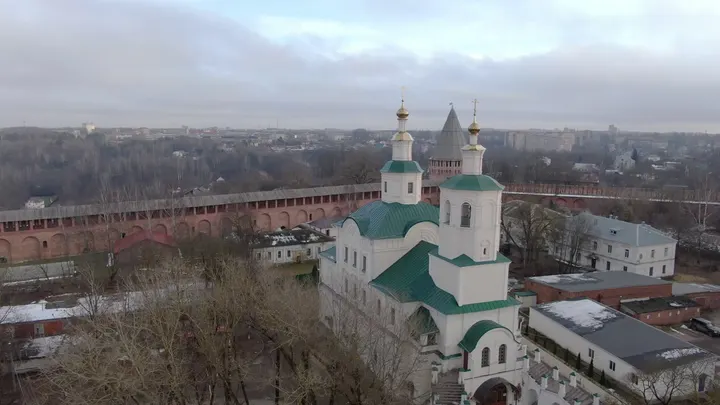 Смоленск: Смоленская крепостная стена с высоты