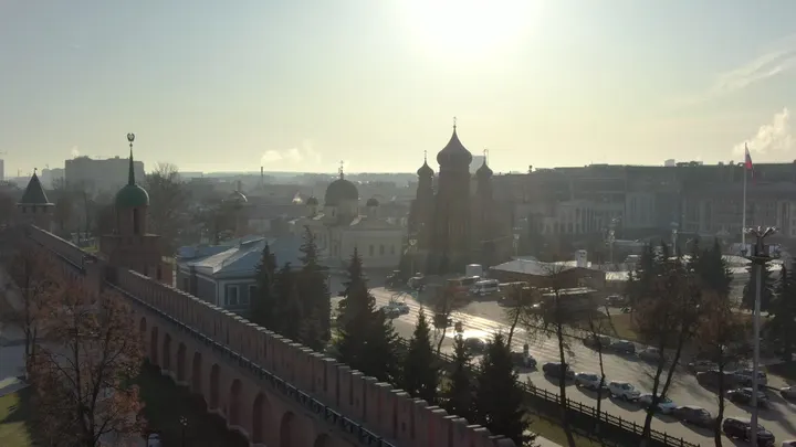 Тула: Спасская башня Тульского кремля