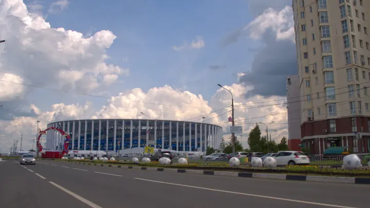Стадион «Нижний Новгород» на Стрелке