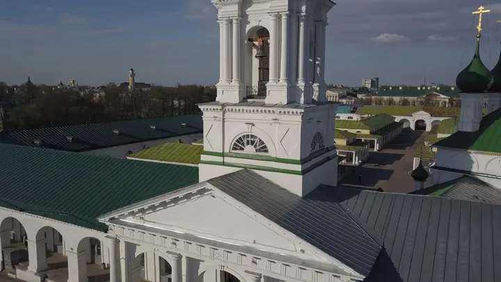 Кострома, Свято-Троицкий Ипатьевский монастырь с высоты