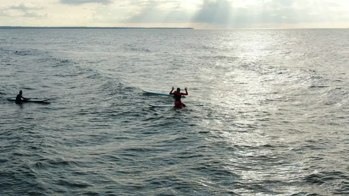 Куршская коса: серфинг, волны и Балтийское море