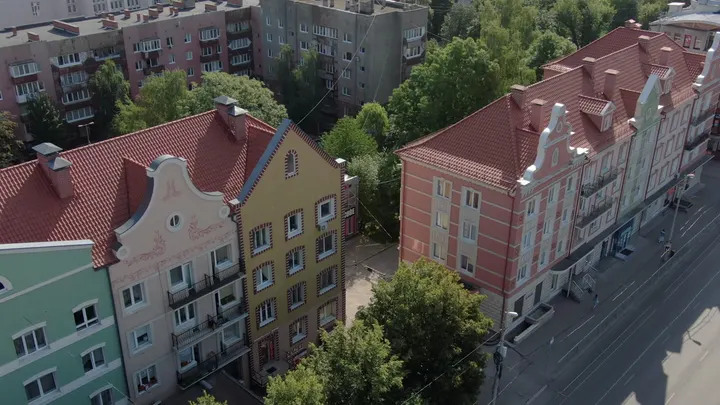 Калининград: Рыбная деревня с высоты